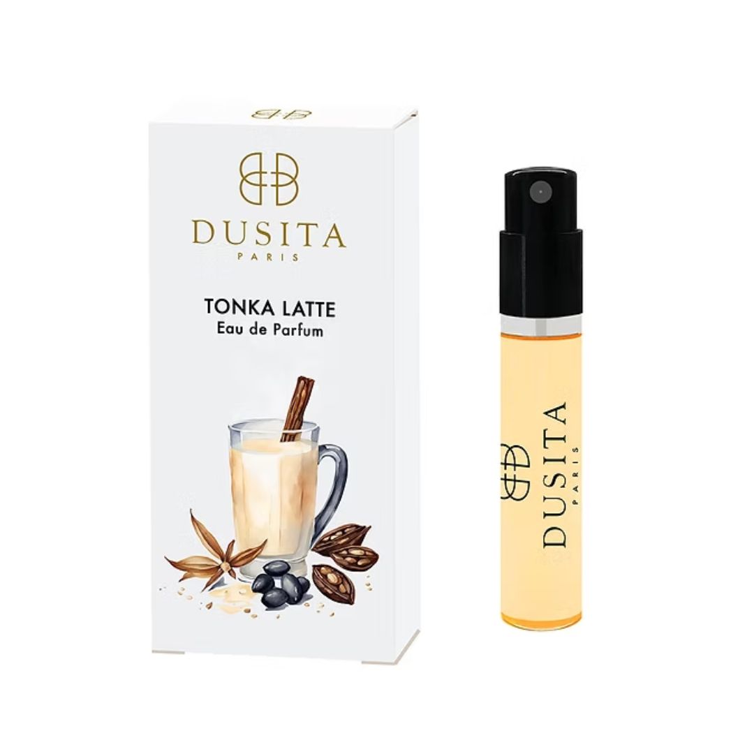 Tonka Latte Eau de Parfum Spray 2ml (0.04 oz) by Dusita Paris - Intense Oud