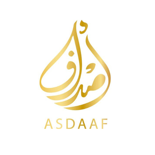 Andaleeb women’s Eau De Parfum by Asdaaf, 100ml bottle, elegant glass container with floral design.