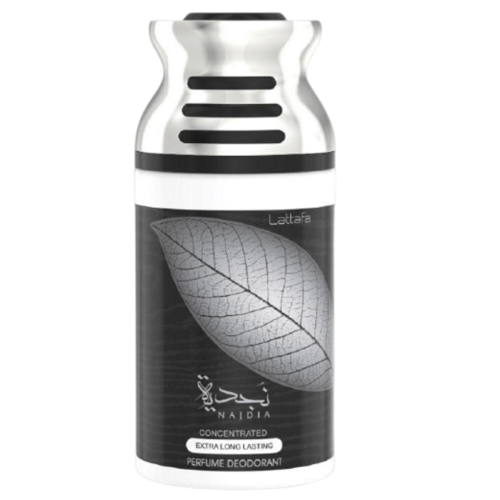 Najdia for Men Deodorant -  250ML (8.4 oz) by Lattafa - Intense oud