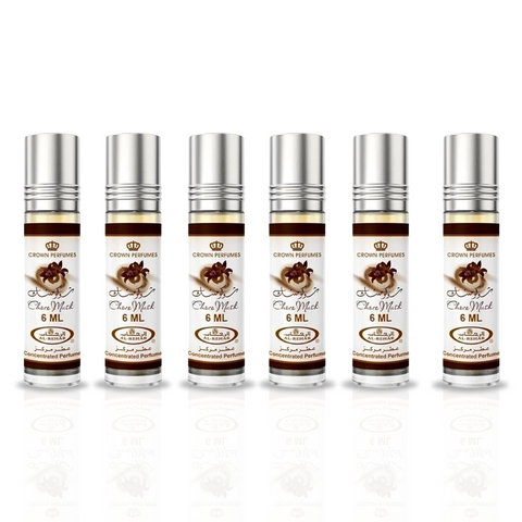 Choco Musk - 6ml (.2oz) Roll-on Perfume Oil by Al-Rehab (Box of 6) - Intense Oud