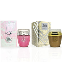 Yara & Bint Hooran - Hand & Body Lotion 45ML By Ard Al Zaafaran | Ultra Moisturizing, Skin-Nourishing, Replenishes Dry Skin, Sweet Fragrance. (AMAZING BUNDLE) - Intense Oud