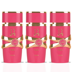 Yara Candy Eau De Parfum Spray 100ML (3.4 OZ) By Lattafa| Indulge In A Playful Burst Of Fruity Sweetness. (PACK OF 3) - Intense Oud