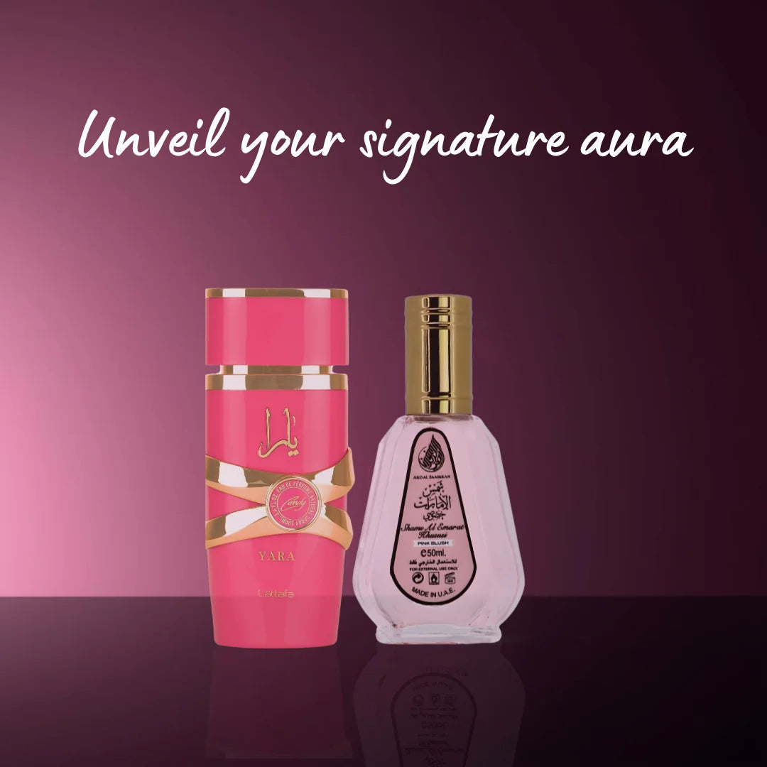 Yara Candy Eau de Parfum Spray 100ml (3.4 oz) by Lattafa & Pink