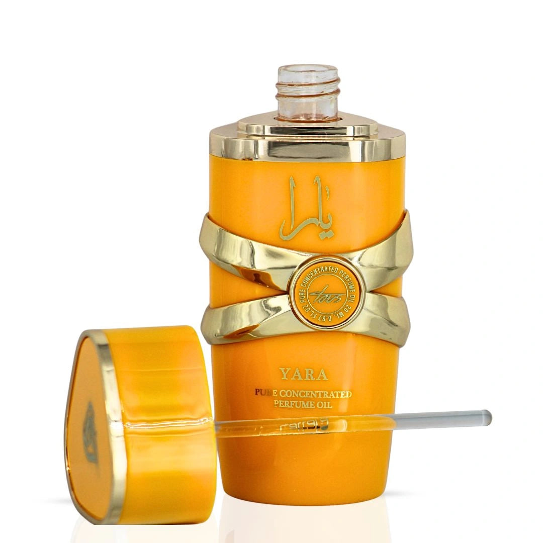 Yara Tous Concentrated Perfume Oil 20ml (0.67 oz) by Lattafa | Exotic Fruits Meet Soft Florals & Warm Sensuality - Intense Oud