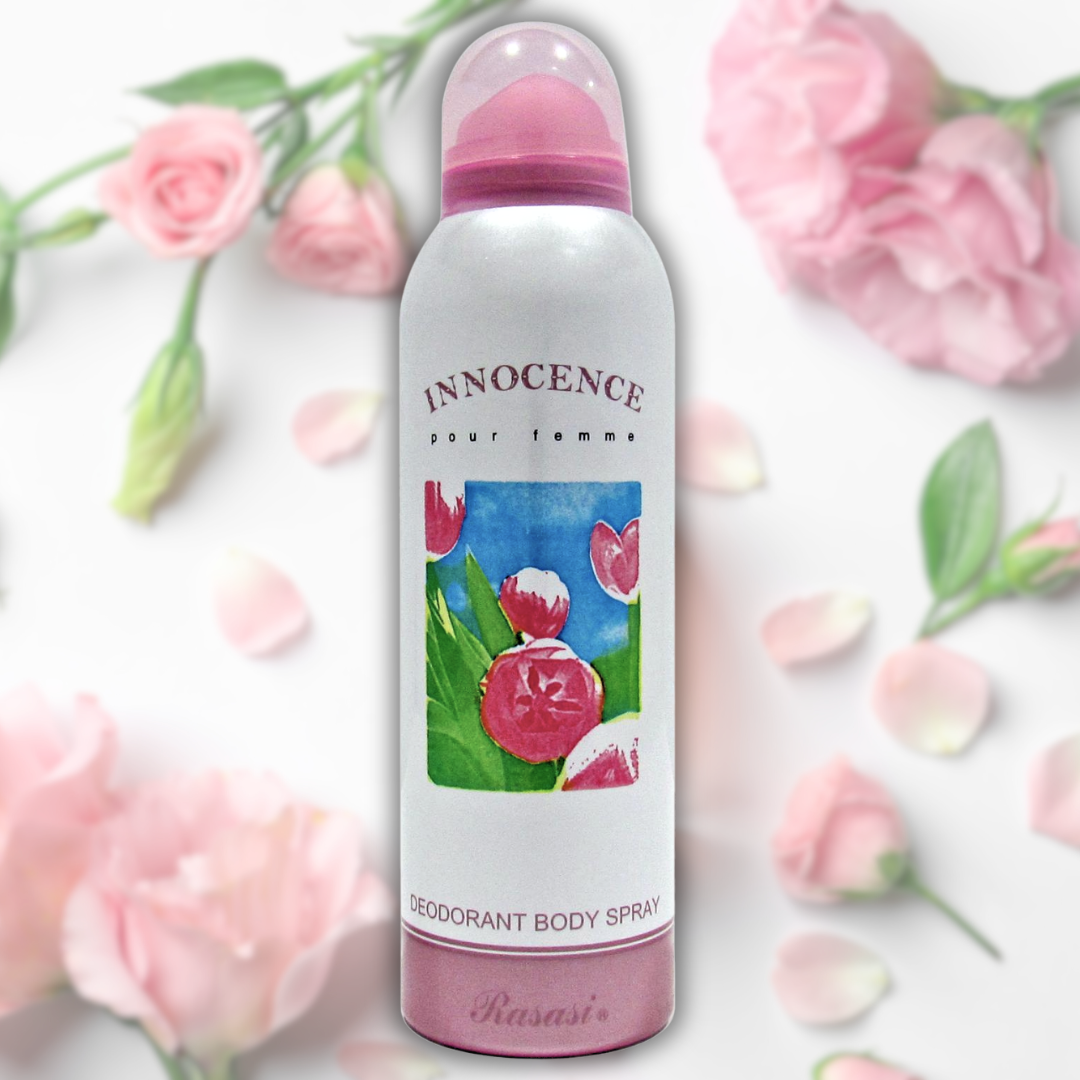 Innocence Deo - 200ML (6.7oz) by Rasasi - Intense Oud