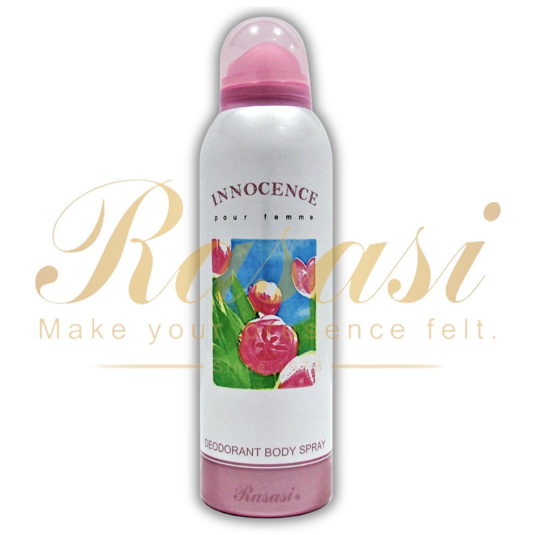 Innocence Deo - 200ML (6.7oz) by Rasasi - Intense Oud