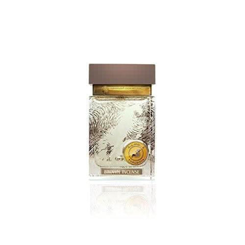 Abdul Samad Al Qurashi Brown Incense Eau de Parfum 80 ml – bottle and dark brown cap