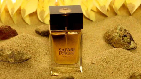 Safari Extreme Eau De Parfum by Abdul Samad Al Qurashi, 75ml bottle, featuring an elegant design and luxurious fragrance.