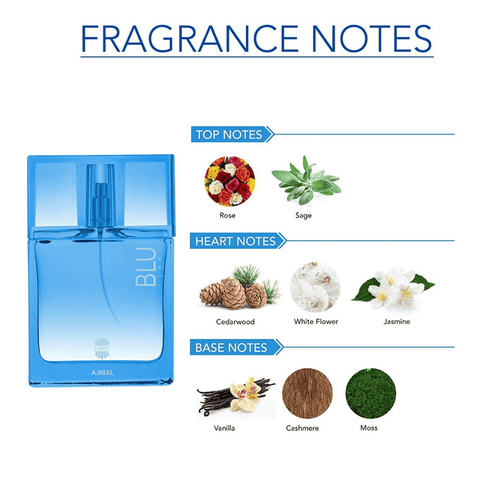 Ajmal Blu Femme Eau de Parfum 50 ml – image 5