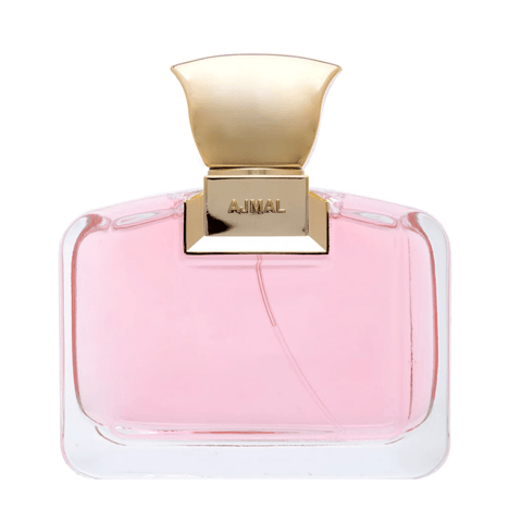 Ajmal Entice 2 for Women Eau De Parfum bottle, 75ml, featuring elegant glass design and floral fragrance details.