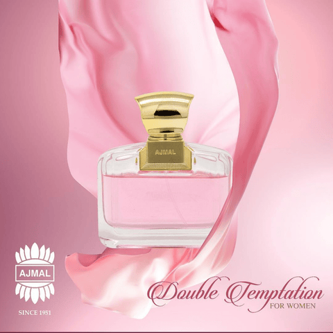 Ajmal Entice 2 for Women Eau De Parfum 75ml bottle, elegant glass container with floral and fruity scent notes
