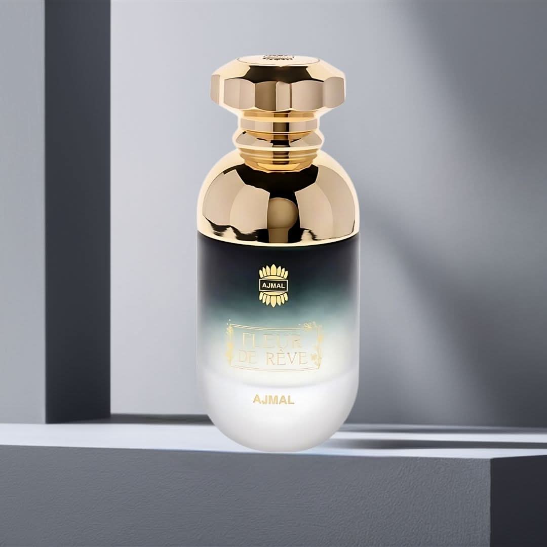 Ajmal FLEUR DE RÊVE EDP spray 90ML, a luxurious long-lasting perfume bottle with floral and enchanted signature scent.