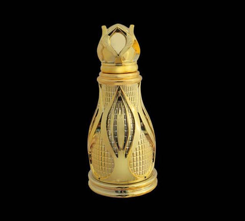 Ajmal Khofooq concentrated perfume oil in 18ml bottle, showcasing the sleek packaging and product label.