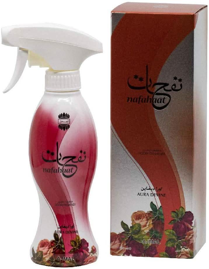 Ajmal Air Freshener Nafahat Aura Divine 300 ml – bottle front