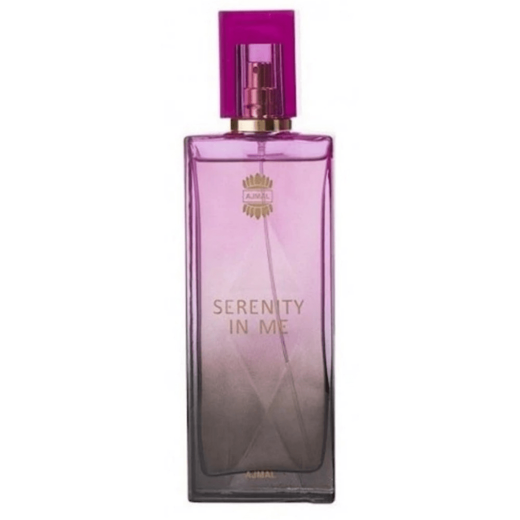 Ajmal Serenity in Me Women Eau De Parfum 100ml bottle with elegant box, floral and oriental fragrance for women.