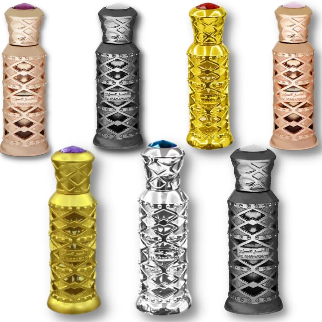 Al Haramain 7 Pieces Collection concentrated perfume oil, 12ml bottles set