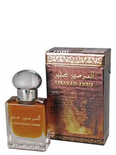 Al Haramain Amber Perfume Oil 15ml bottle, concentrated perfume oil fragrance product