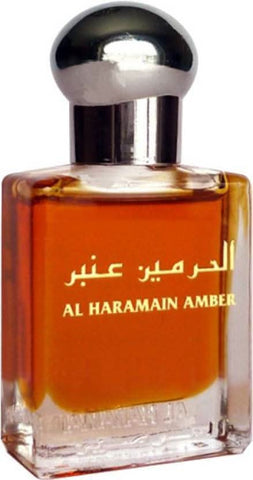 Al Haramain Amber concentrated perfume oil, 15ml bottle by Haramain