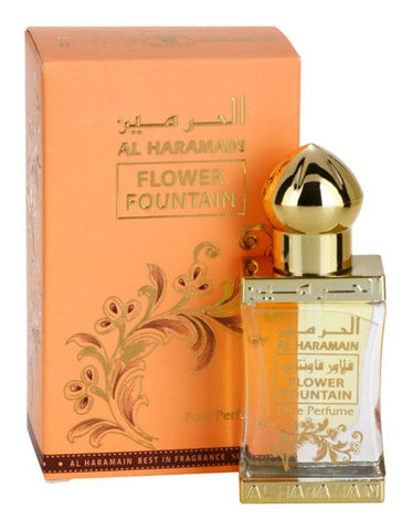 Flower Fountain for Women Perfume Oil-12ml(0.4 oz) by Al Haramain - Intense oud
