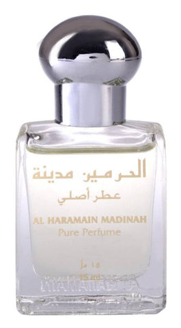 Madinah Perfume Oil-15ml(0.5 oz) by Al Haramain - Intense oud
