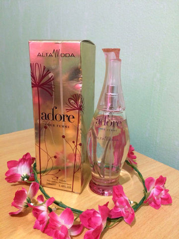 Adore for Women EDT- 100 ML (3.4 oz) by Alta Moda (BOTTLE WITH VELVET POUCH) - Intense oud