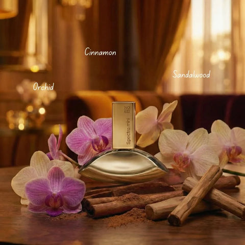 Spectra Mini No. 032 Eau De Parfum spray 30ml bottle, elegant fragrance with a sleek design and floral notes.