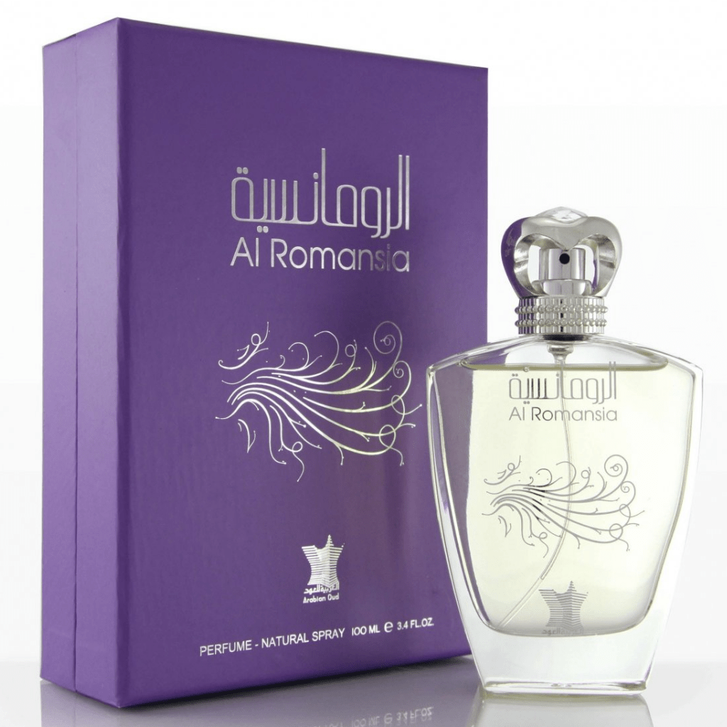 Arabian Oud Al Romansia Eau de Parfum 100 ml – bottle and packaging