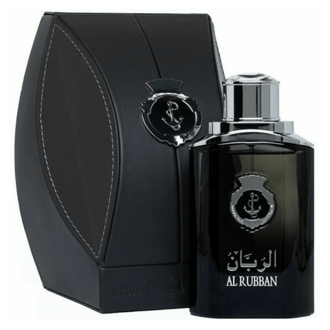 Arabian Oud Al Rubban EDP Eau De Parfum 120ml bottle with elegant packaging and floral and woody scent details.