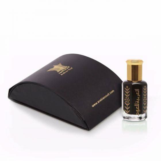 Arabian Oud Alka'ba Musk Perfume Oil 6ML CPO bottle featuring elegant packaging and traditional Arabian fragrance design.