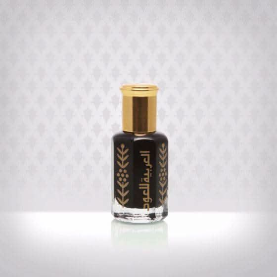 Arabian Oud Alka'ba Musk Perfume Oil in 6ml bottle, concentrated Arabian Oud CPO with a sleek design and elegant packaging.