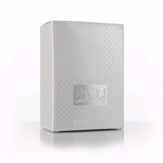 Arabian Oud Asalat Al Musk EDP 100ml bottle, elegant fragrance bottle for women and men, floral musky scent.