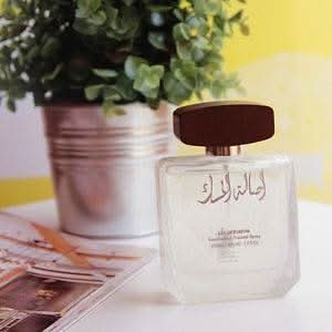 Arabian Oud Asalat Al Musk EDP bottle with packaging, 100ml, elegant glass design, showcasing the Arabian Oud fragrance brand.