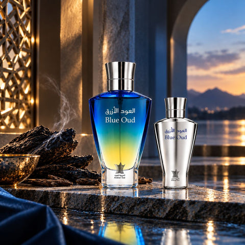 Arabian Oud Blue Oud Gift Set 100 ml Eau de Parfum and 24 ml perfume oil – image 6