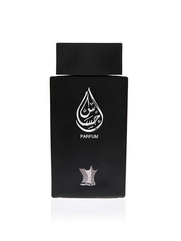Arabian Oud Ehsas Men Eau De Parfum 100ml bottle with box, featuring elegant packaging and fragrance display