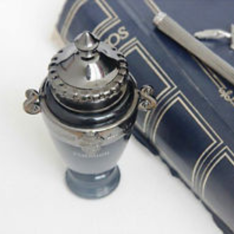 Arabian Oud Majestic Platinum EDP 100ml bottle showing elegant packaging with a sleek design and silver accents.