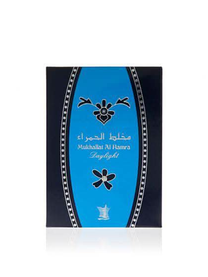 Arabian Oud Mukhallat Al Hamra Daylight Perfume Oil 12 ml – bottle and cap