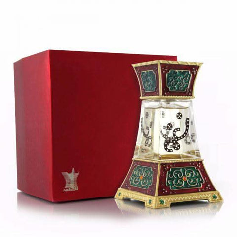 Arabian Oud Nagham for Women Eau de Parfum 75ML bottle, elegant floral fragrance with intricate bottle design.