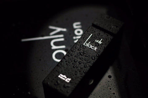 Arabian Oud Only Black EDP 100ml bottle with cap, featuring sleek black packaging and elegant design.