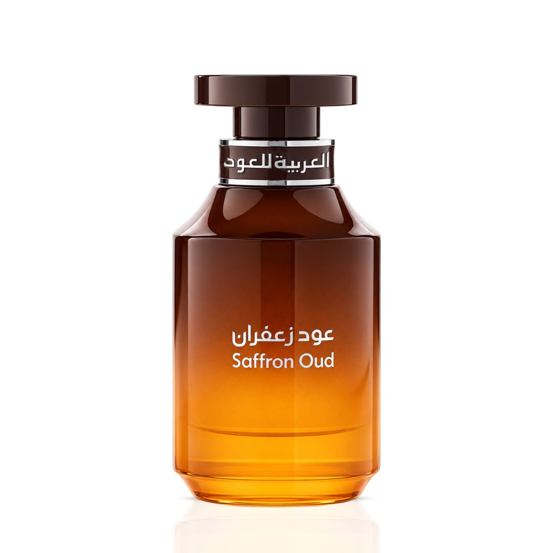 Arabian Oud Saffron Oud Eau de Parfum 100 ml bottle with packaging – image 3