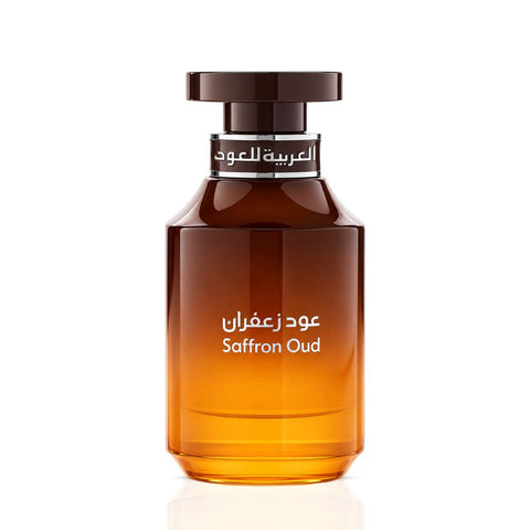 Arabian Oud Saffron Oud Eau de Parfum 100 ml bottle with packaging – image 3