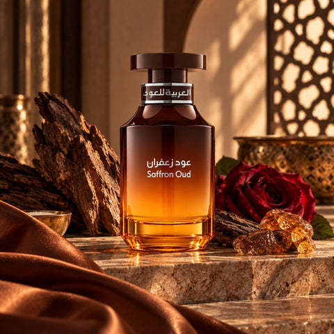 Arabian Oud Saffron Oud Eau de Parfum 100 ml spray bottle – image 5