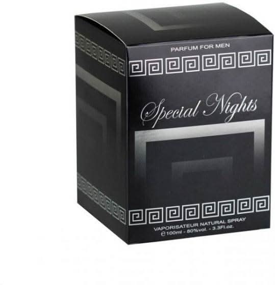 Arabian Oud Special Night for Men Eau De Parfum 100ml bottle with dark, elegant packaging and sleek design.