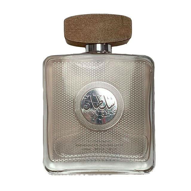 Arabian Oud Sultan Spray Eau De Parfum 100mL bottle with elegant design, showcasing the Arabian Oud fragrance for men and women.