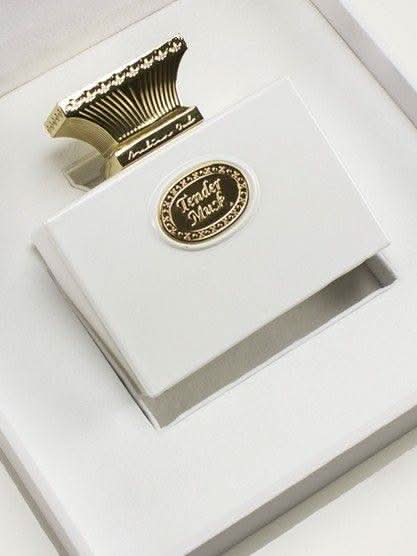 Arabian Oud Tender Musk EDP 100ml bottle with packaging, featuring elegant design and soft musk fragrance.