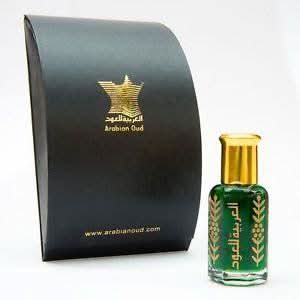 Front view of Arabian Oud Zahrat Al-Khaleej CPO concentrated perfume oil in a 6 mL bottle.