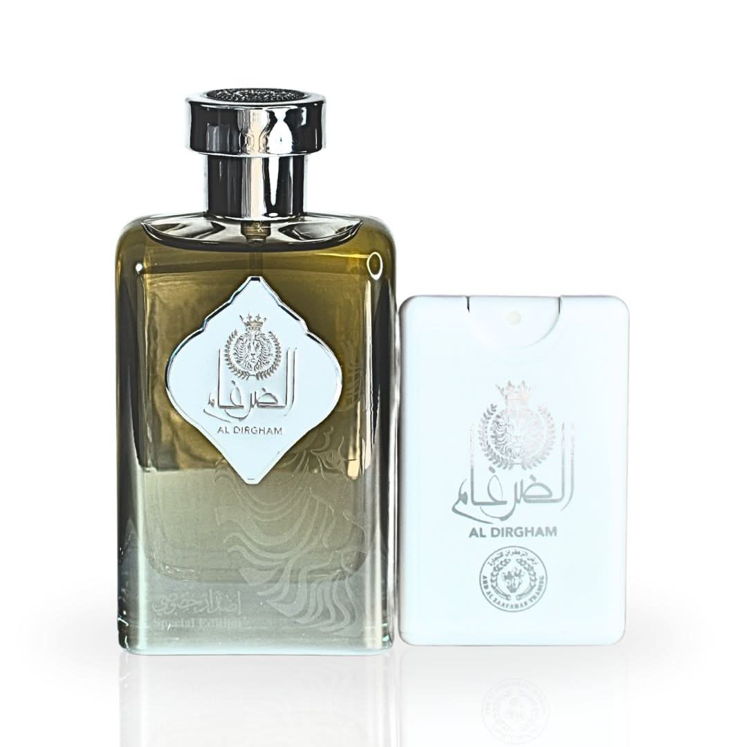 Ard Al Zaafaran Al Dirgham Special Edition EDP 100ml bottle and packaging