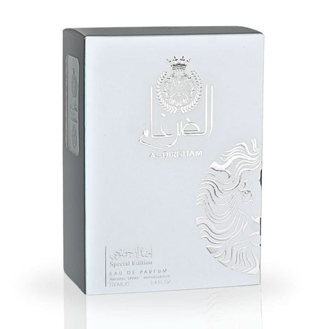 Ard Al Zaafaran Al Dirgham Special Edition EDP Spray 100ml perfume bottle and packaging