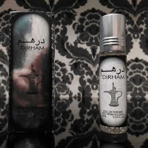 Ard Al Zaafaran Dirham Roll-On Perfume Oil, 10ml CPO concentrated perfume oil for men and women, long-lasting fragrance.