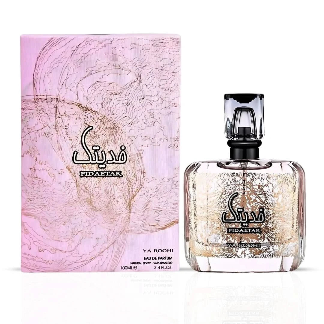 Bundle of Ard Al Zaafaran Fidetak Ya Roohi Pink, Eftinaan & Forever Silver eau de parfum sprays in 100ml bottles, enchanted collection.