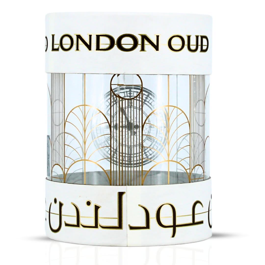 London Oud Eau de Parfum Spray by Ard Al Zaafaran, 100ml bottle with elegant packaging and a rich, oud fragrance.
